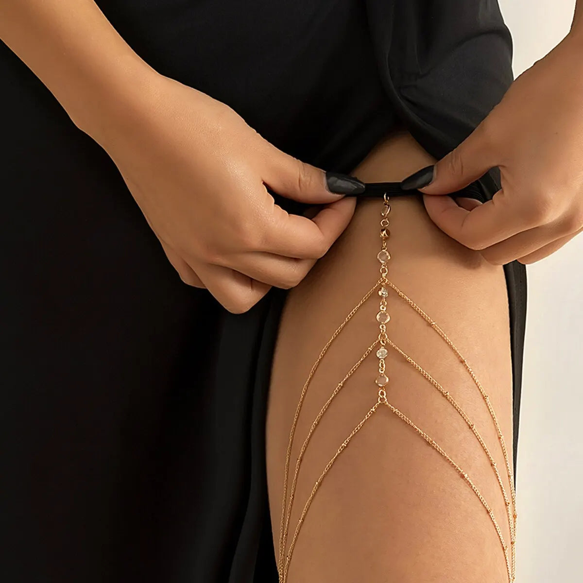 Raven Shadow Leg Chain