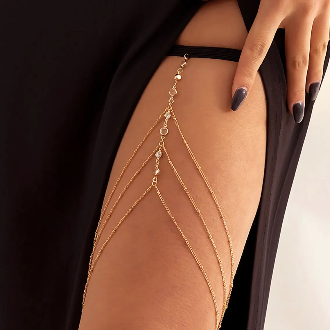Raven Shadow Leg Chain